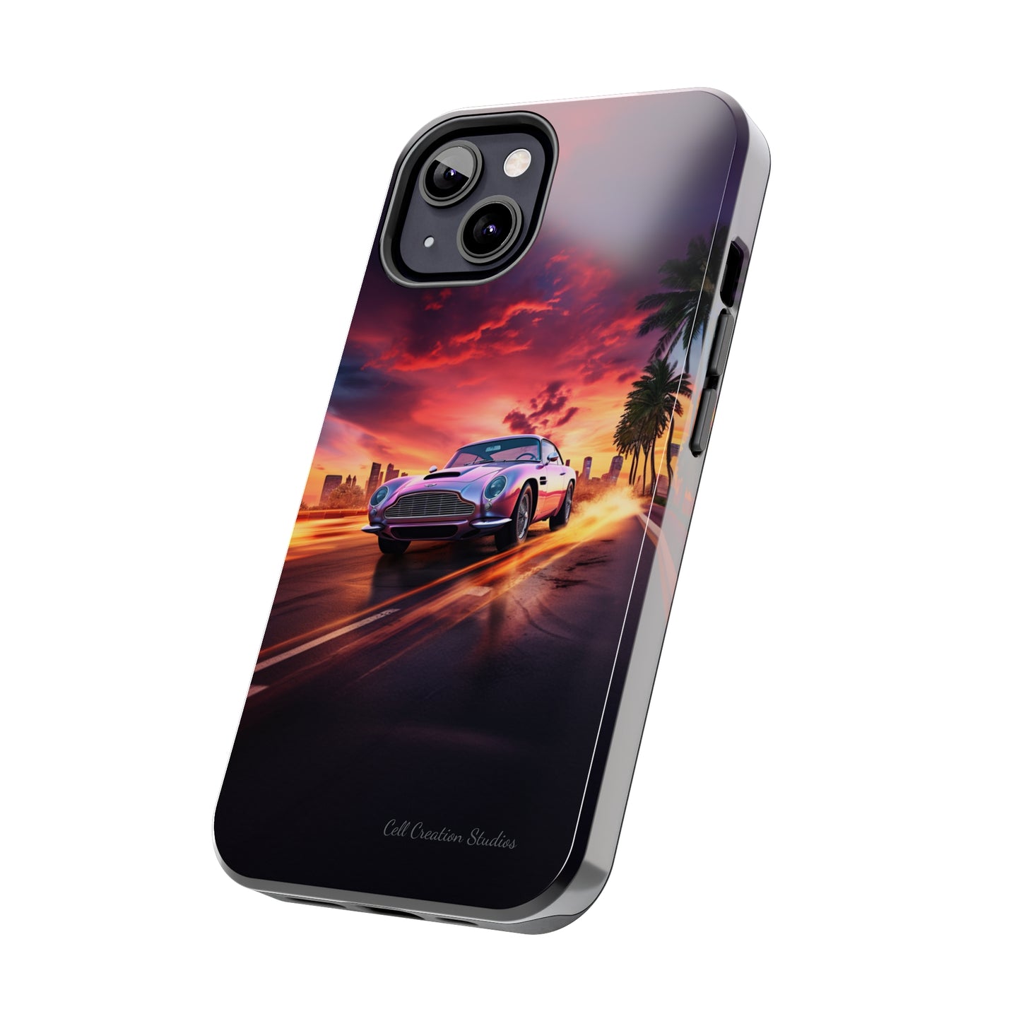 "Silver Aston Martin Racing" -Tough iPhone Cases