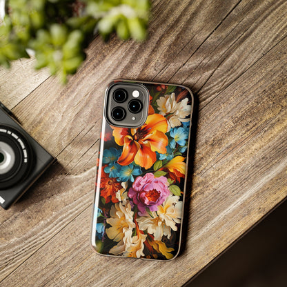 Introducing the "Floral Elegance" Cell Phone Case – Blossom with Style -Tough Phone Cases