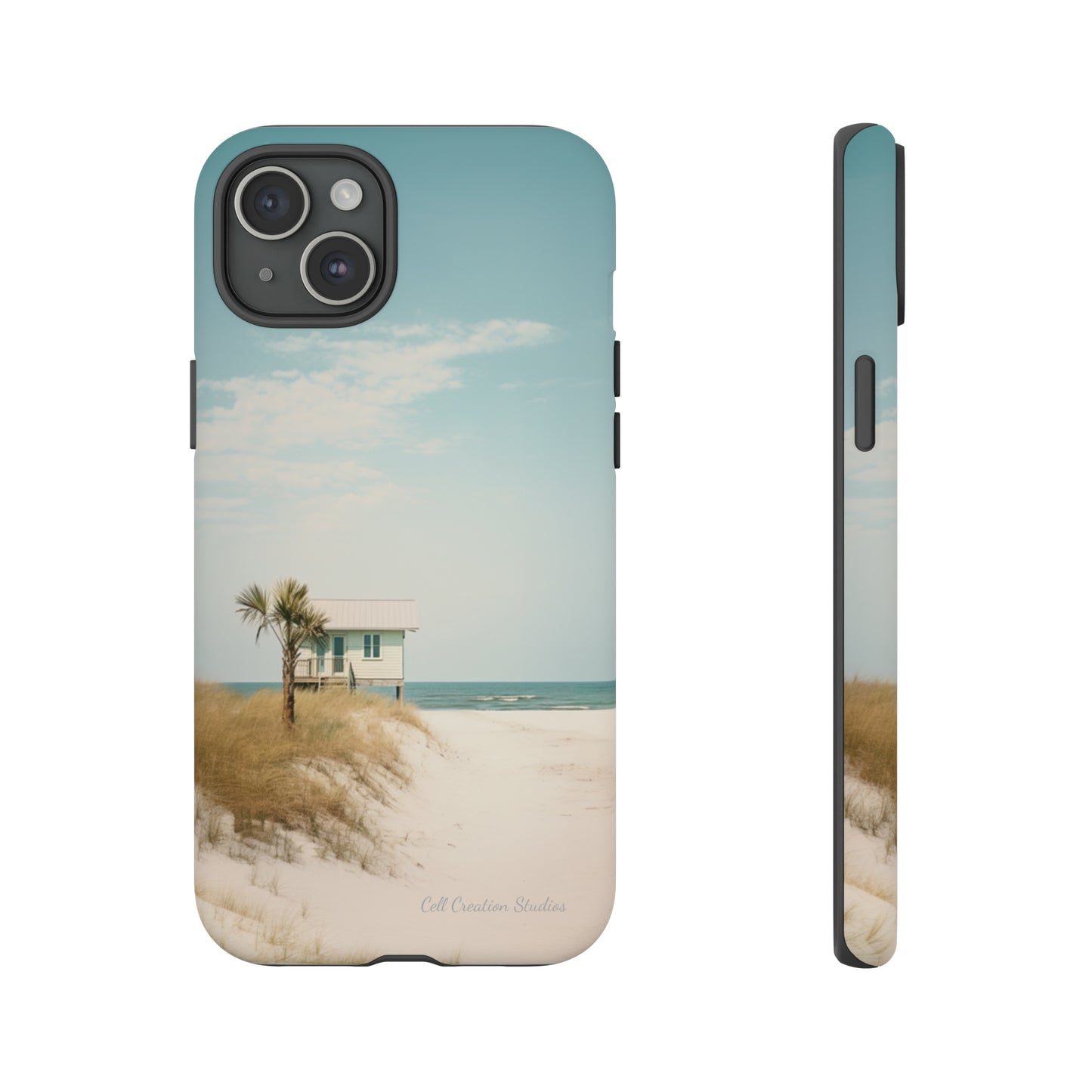 "Seaside Haven" -Tough iPhone Cases