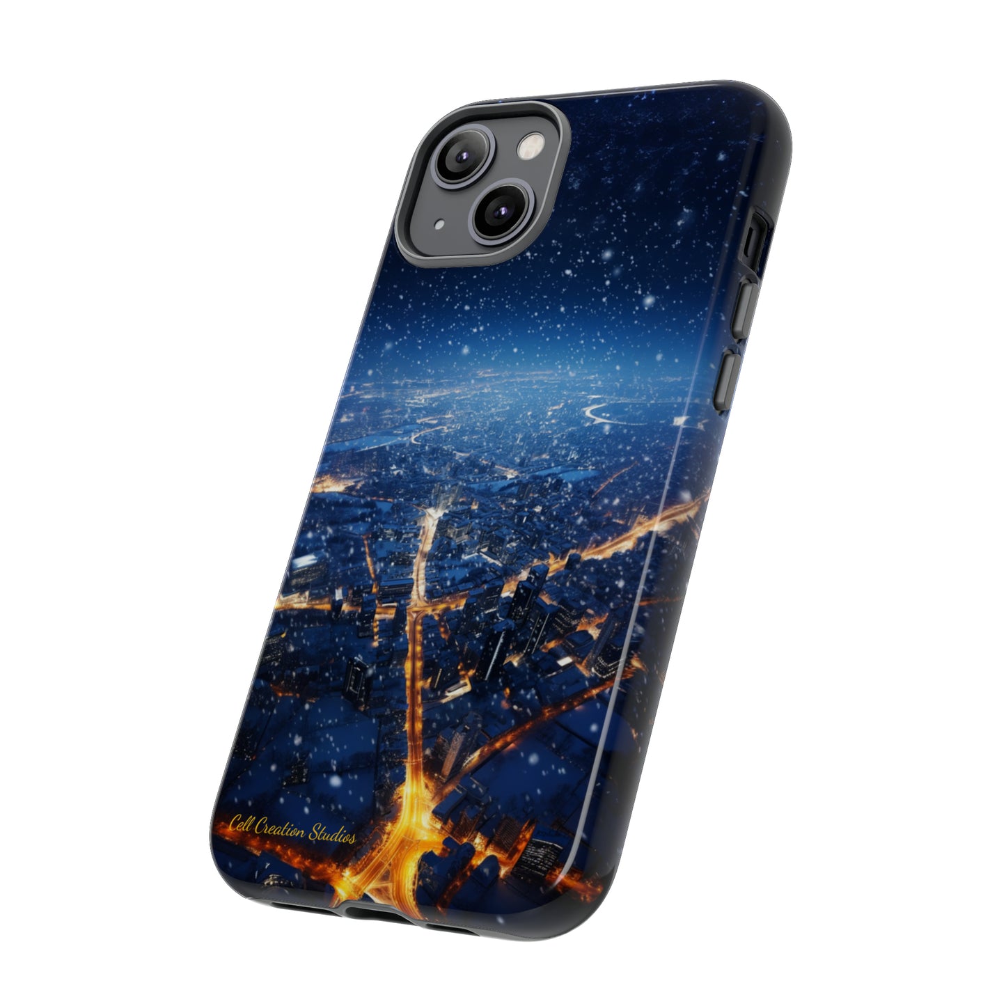 "Urban Snowfall Glow" -Tough iPhone Cases