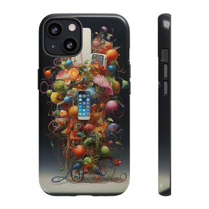 Introducing the "NatureFusion" Cell Phone Case – Where Technology Blossoms into Beauty!