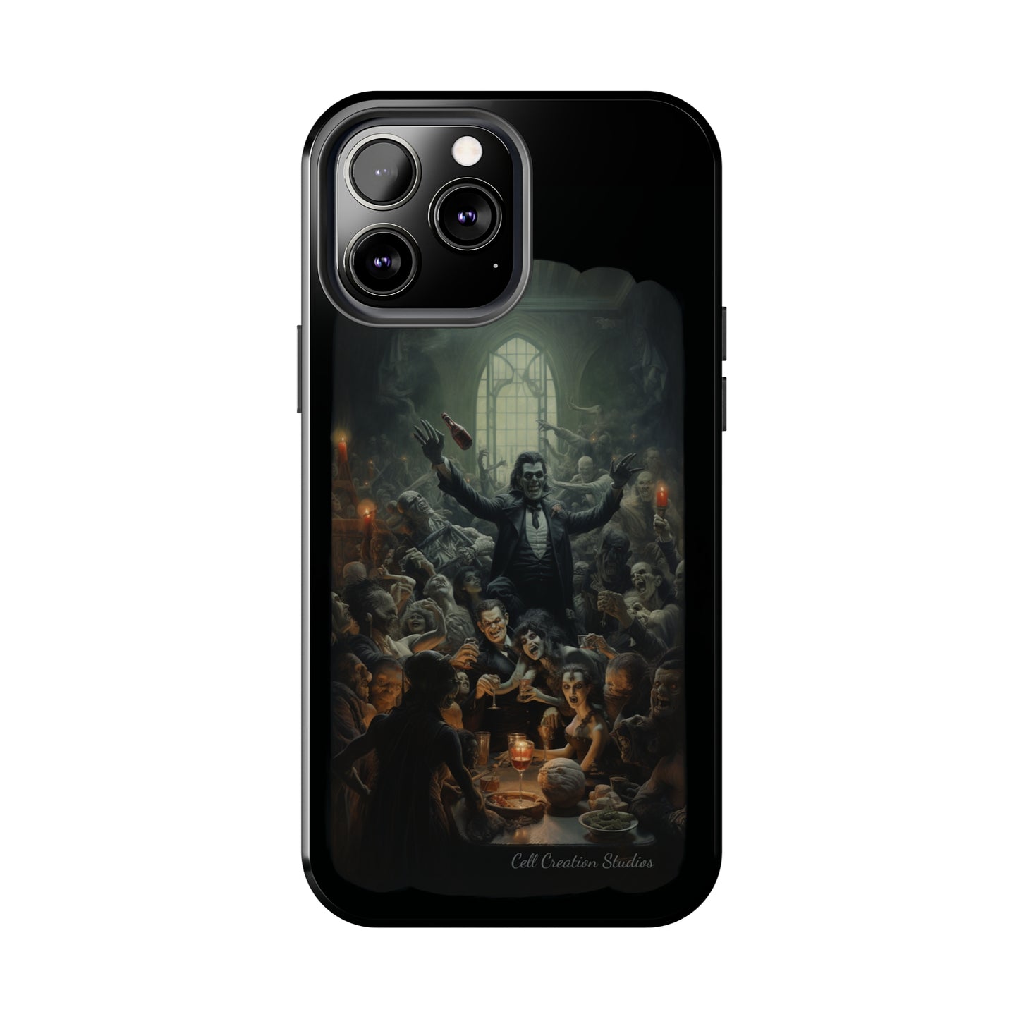 Introducing the "Monstrous Feast" Cell Phone Case – Halloween Dinner Party in Your Pocket -Tough Phone Cases