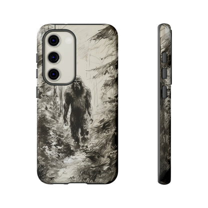 "Bigfoot in the Wilderness" Cell Phone Case – Encounter Bigfoot's Mystery -Tough Cases