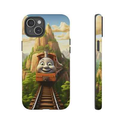 The "Mountain Journey Train" Character Phone Case-Tough Cases