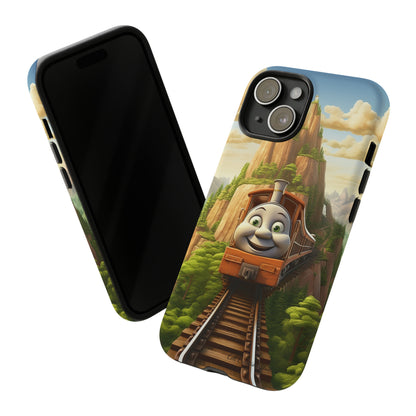 The "Mountain Journey Train" Character Phone Case-Tough Cases