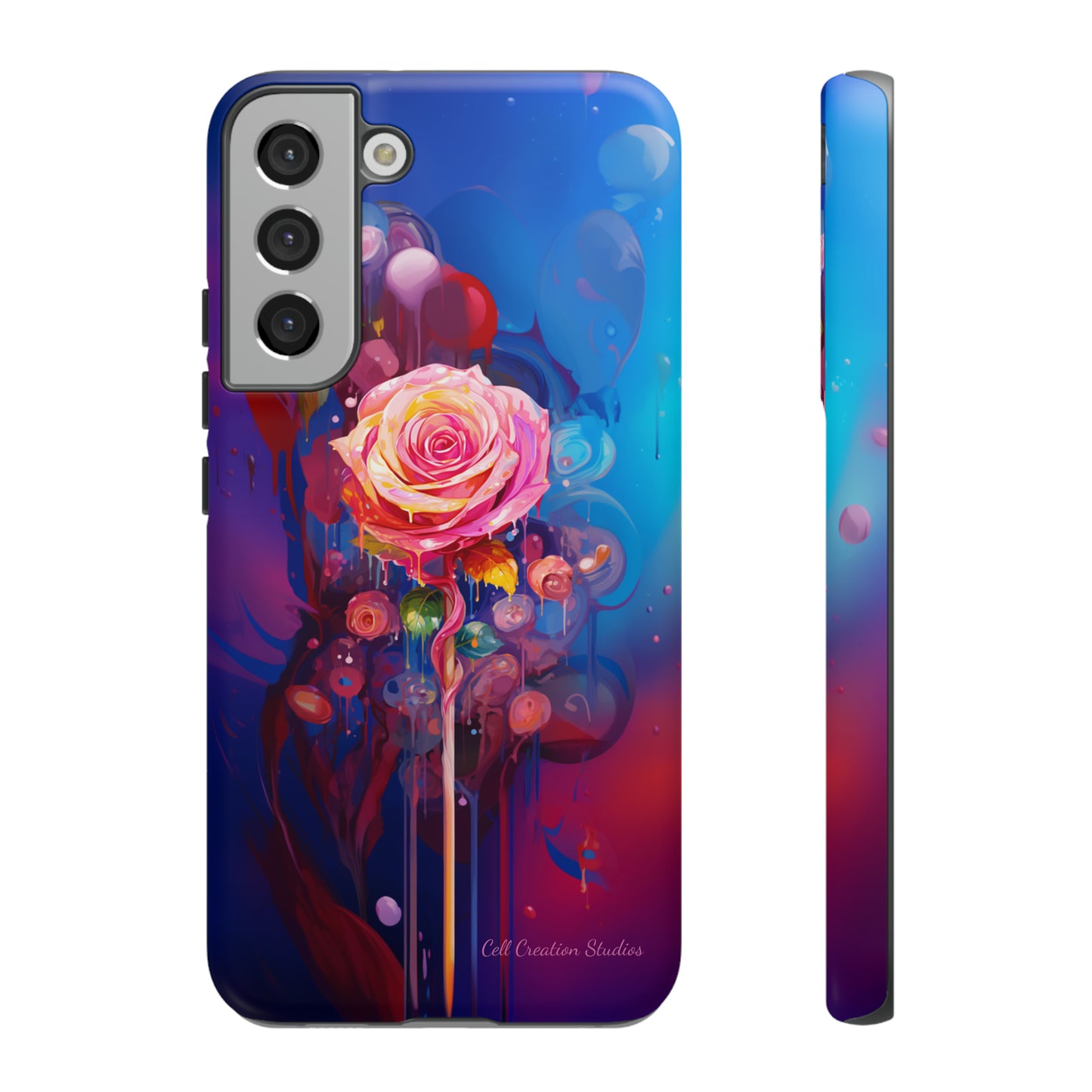 "Dreamy Rose Bloom Fantasy" -Tough Samsung Phone Cases