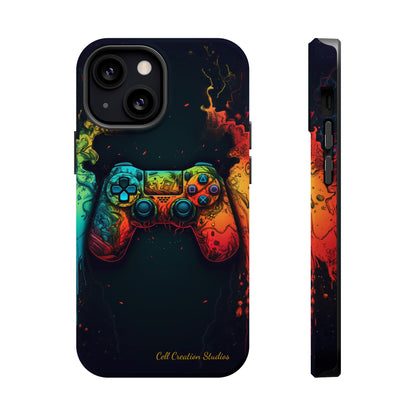 "ColorBlast Gaming" -MagSafe Tough iPhone Cases