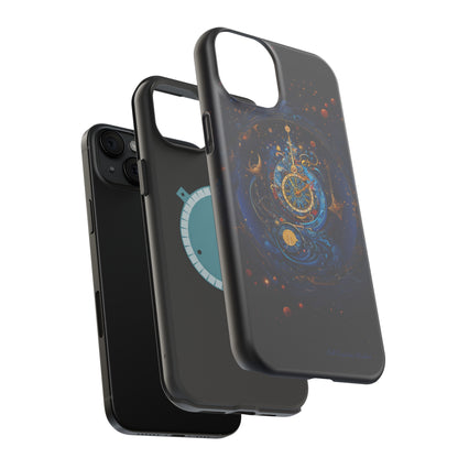 "Cosmic Clock Elegance" -MagSafe Tough iPhone Cases