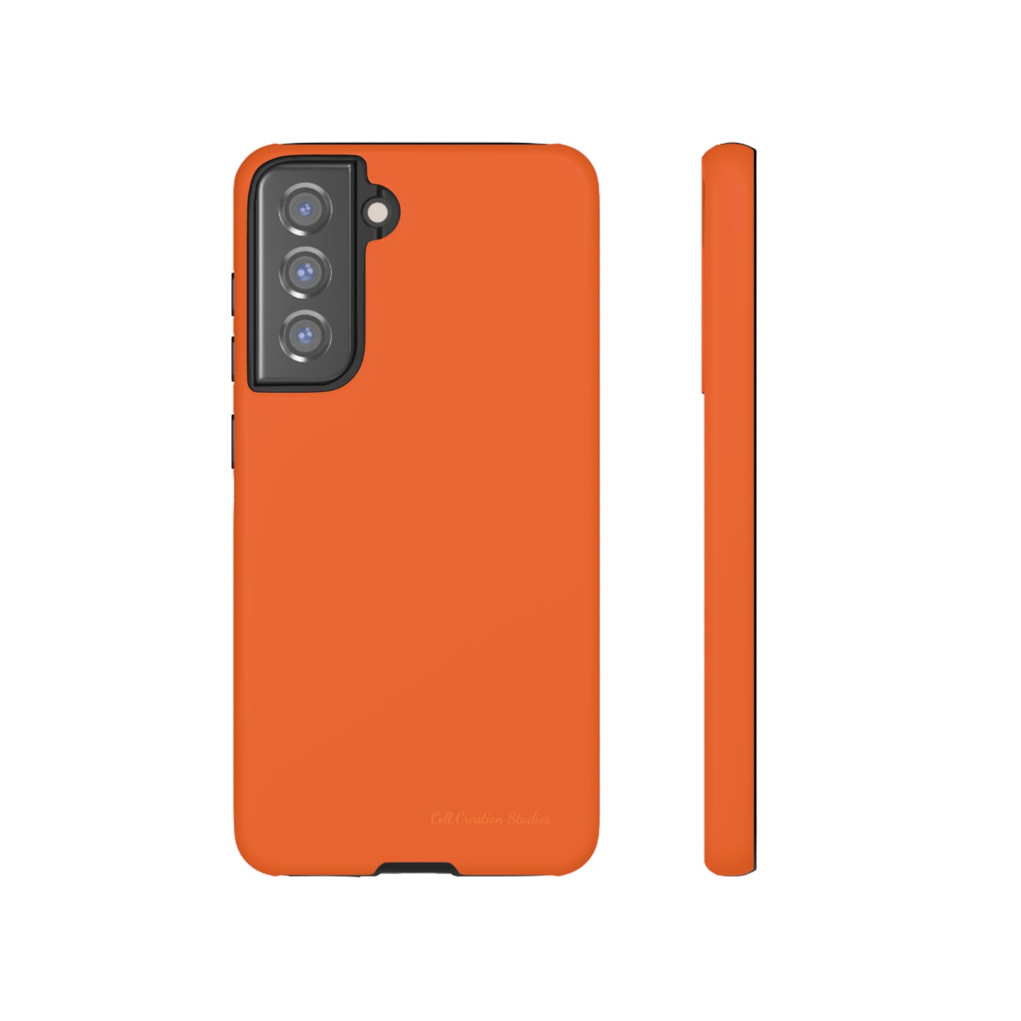 "Orange Burst" -Tough Samsung Phone Cases