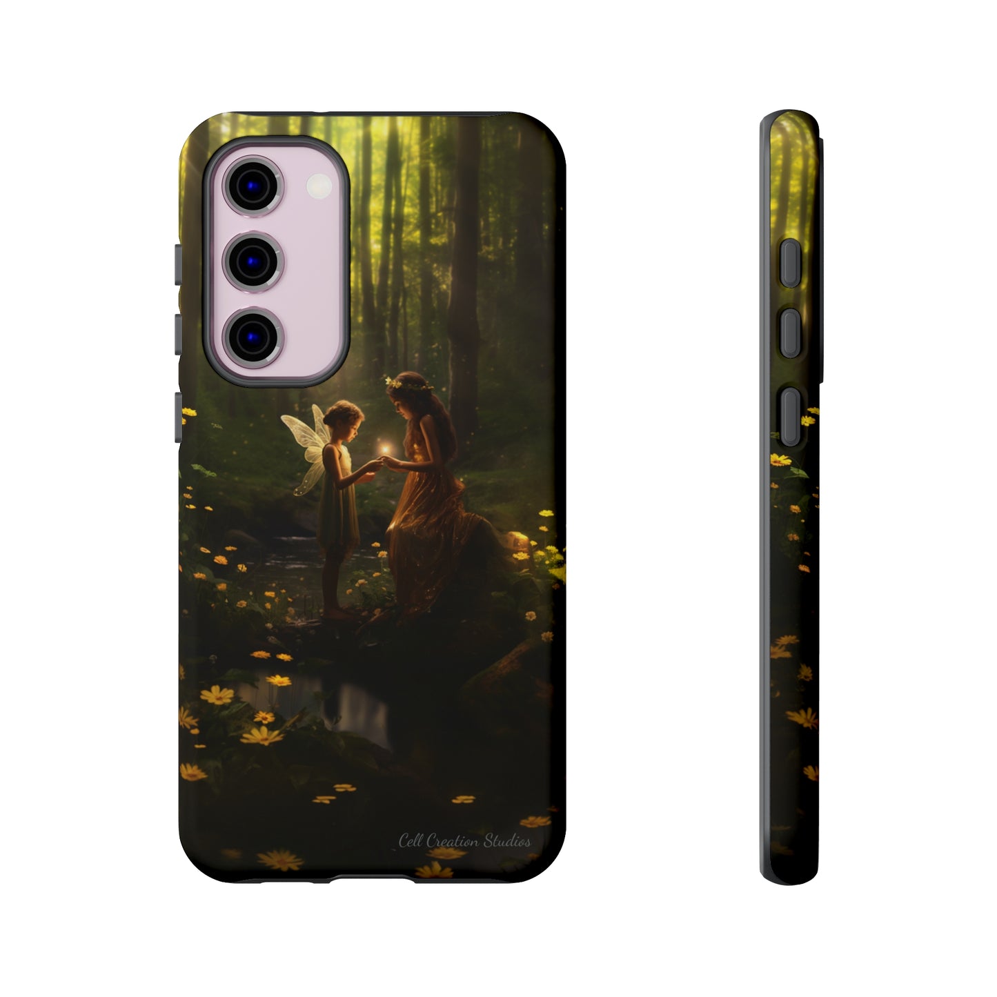 Introducing the "Forest Fairy of Kindness" Cell Phone Case – Where Magic Meets Compassion -Tough Cases