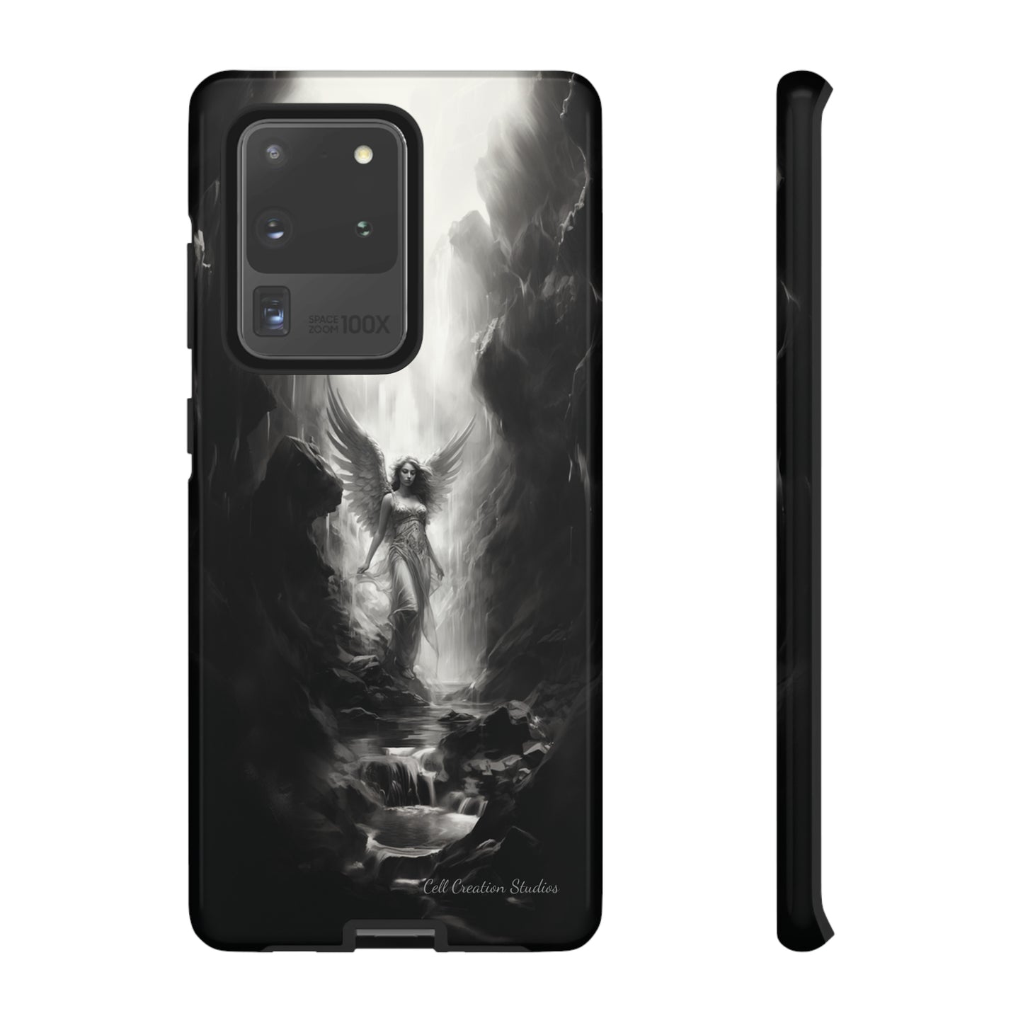 "Seraphic Streams" Angelic Ravine Phone Case -Tough Cases