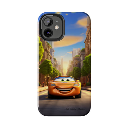 The "Happy Yellow Cruiser" Phone Case -Tough Phone Cases