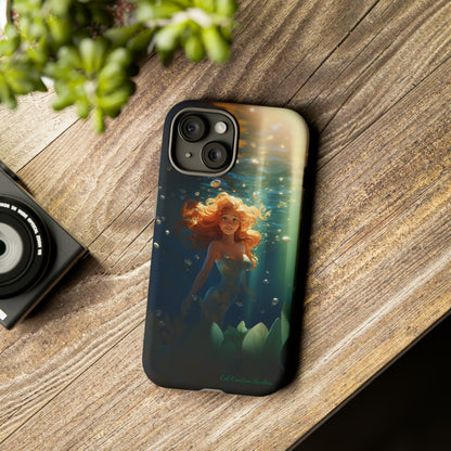 Dive into Enchantment with Our "Ariel Little Mermaid" Phone Case -Tough Cases