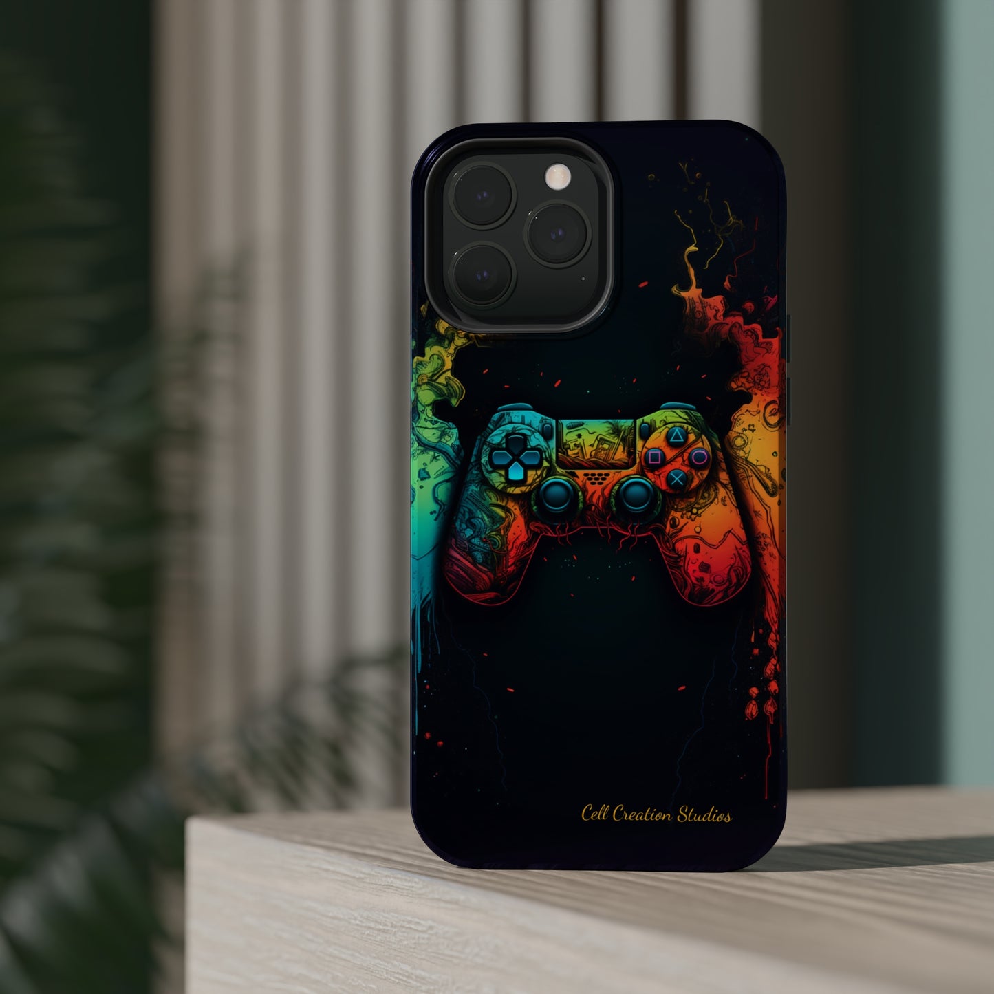 "ColorBlast Gaming" -MagSafe Tough iPhone Cases