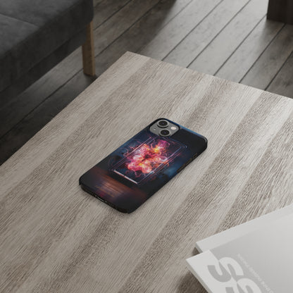 Introducing the "Ethereal Ember" Cell Phone Case – Capturing the Essence of Mystery -Slim Phone Cases