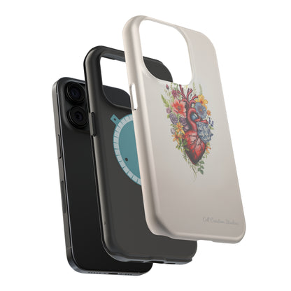 "Blooming Hearts" -MagSafe Tough iPhone Cases