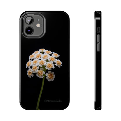 "Elegant Yarrow Bloom" Phone Case -Tough Phone Cases