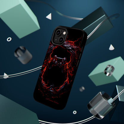 "InfernoGamer Plasma Burst" -MagSafe Tough iPhone Cases