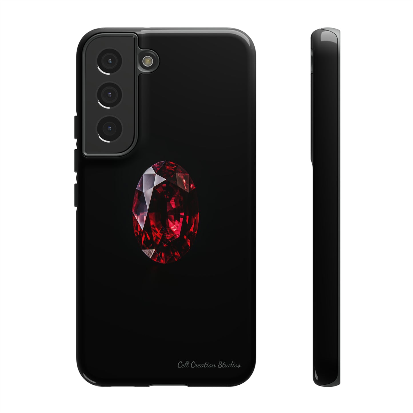 "Ruby Radiance" Phone Case -Tough Cases