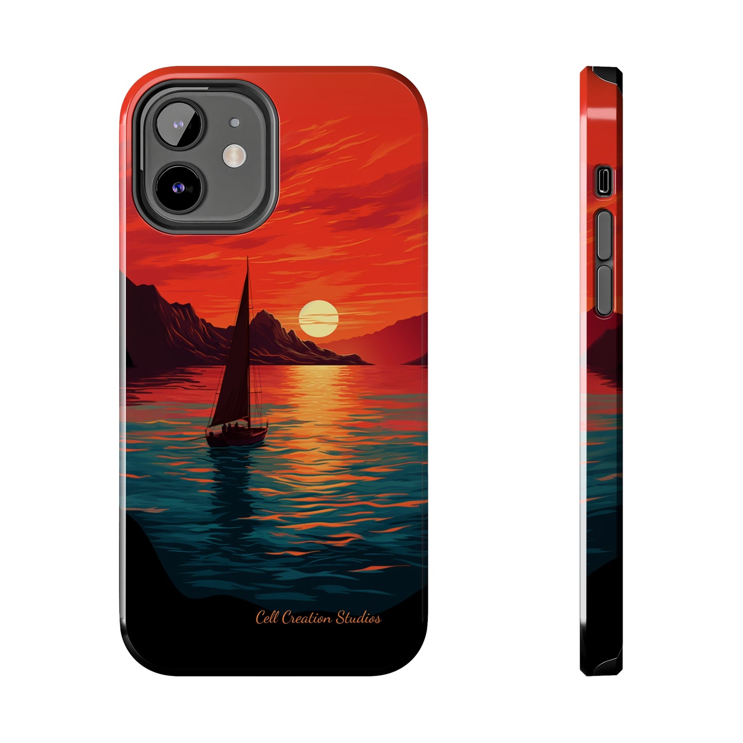 "Serenity at Sunset" -Tough iPhone Cases