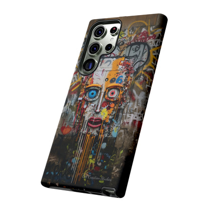 "Urban Graffiti Face" -Tough Phone Cases