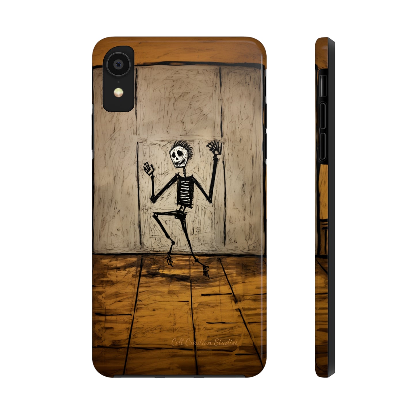 "Groovy Bones Skeleton" -Tough iPhone Cases