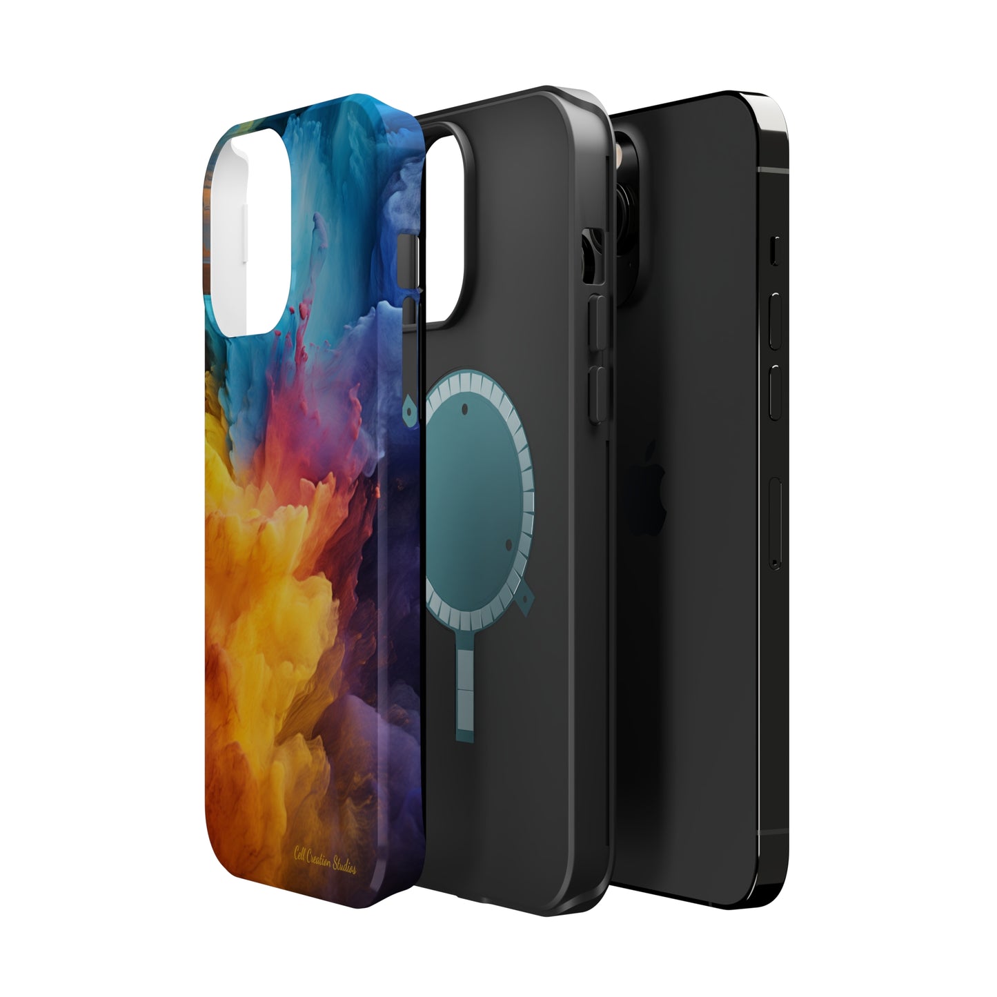 Introducing the "Colorful Spectrum" Cell Phone Case – Dive into a World of Vibrant Hues -MagSafe Tough Cases