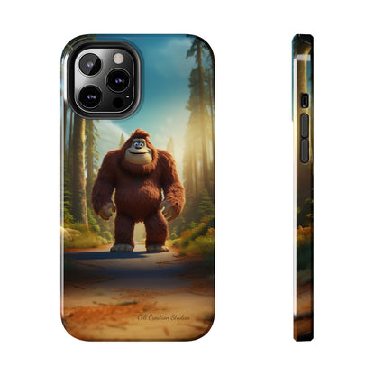 The "Trail Trekker" Bigfoot Cartoon Phone Case -Tough Phone Cases