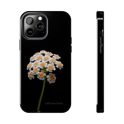 "Elegant Yarrow Bloom" Phone Case -Tough Phone Cases