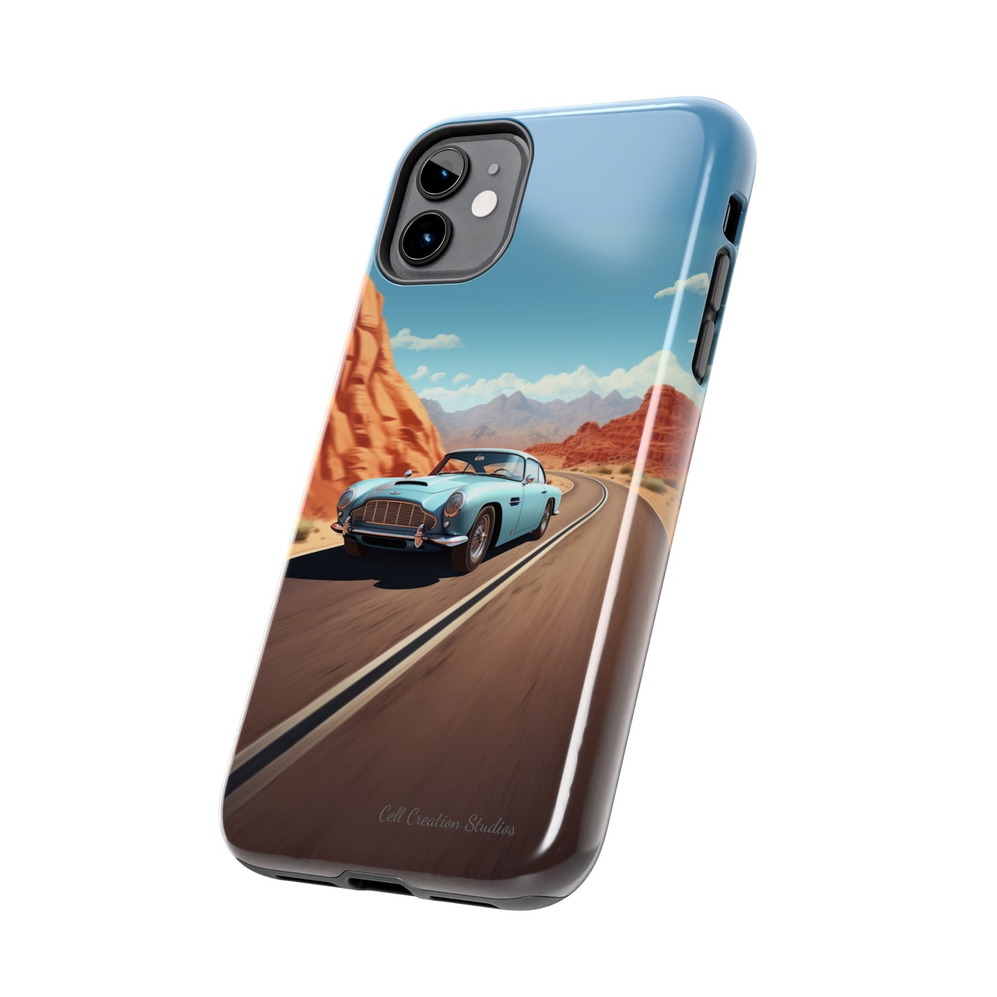 "Silver Racing Legend" -Tough iPhone Cases