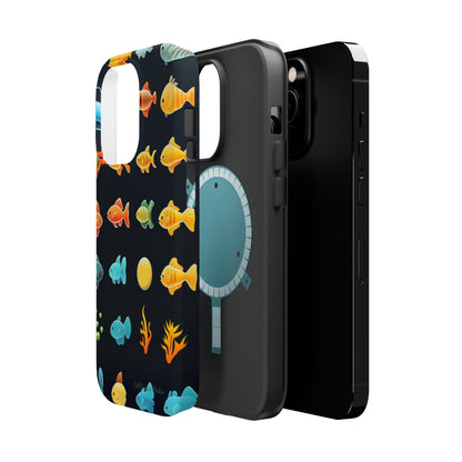 "AquaArt Fish" -MagSafe Tough Phone Cases