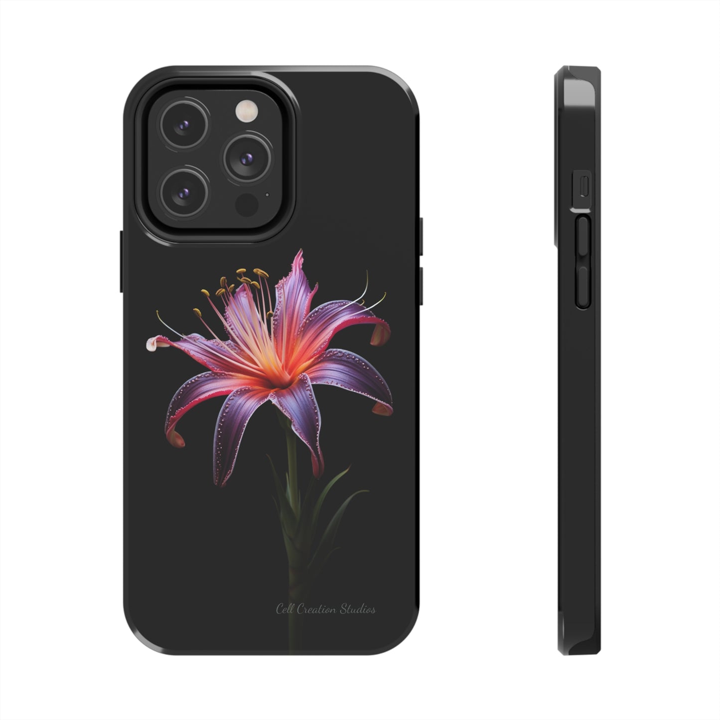 "Vibrant Purple Lily" Phone Case -Tough Phone Cases