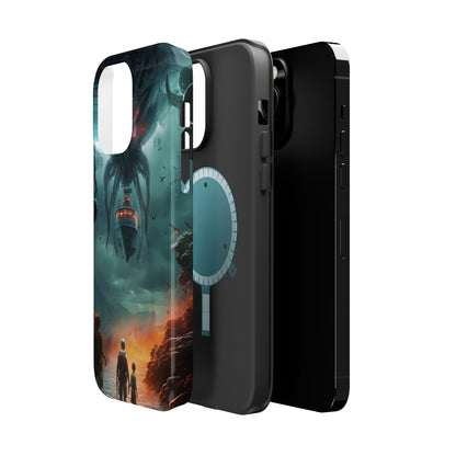 Introducing the "Extraterrestrial Resonance" Cell Phone Case – Unveil the Unseen! -MagSafe Tough Cases