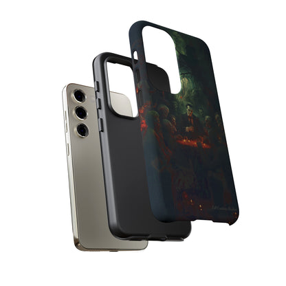 Introducing the "Ghoulish Gala" Cell Phone Case – Dracula's Halloween Soiree -Tough Cases