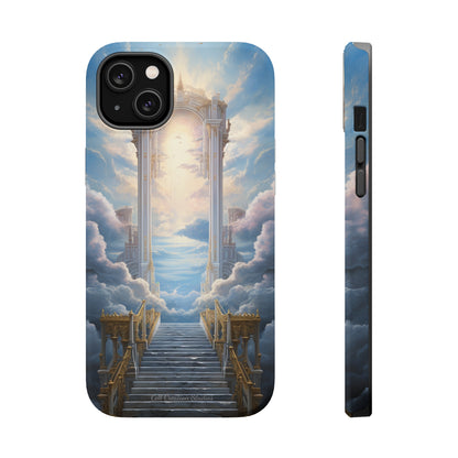 Introducing the "Celestial Gateway" Cell Phone Case – Elevate Your Device with Heavenly Splendor -MagSafe Tough Cases