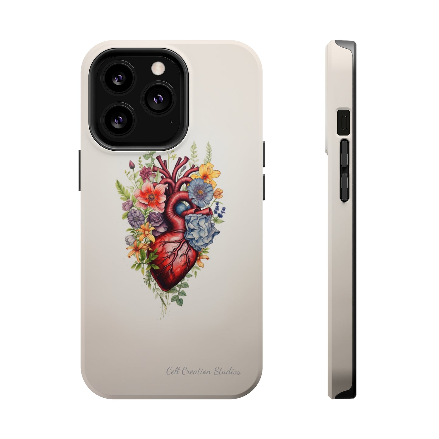 "Blooming Hearts" -MagSafe Tough iPhone Cases