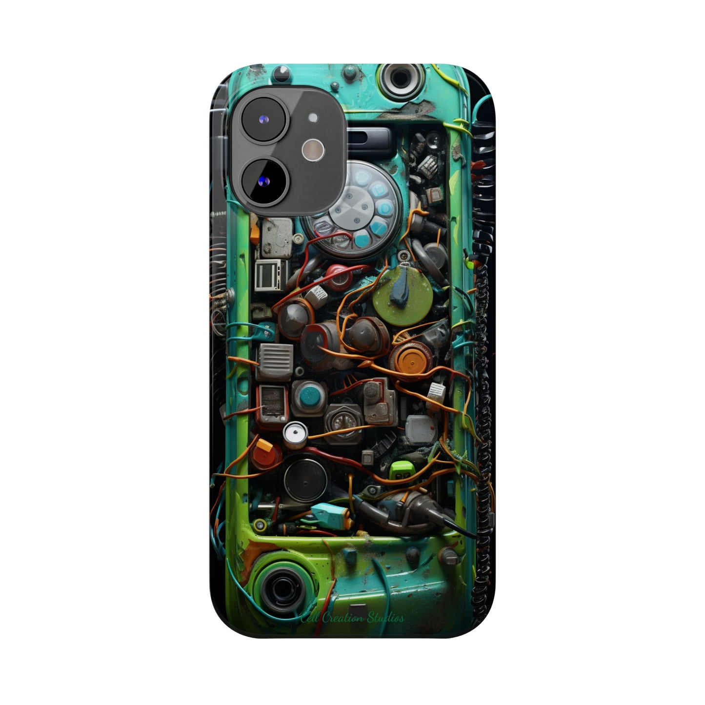 Introducing the "Mechanical Wonders" Cell Phone Case – Peek Inside with Intricate Cell Phone Inner Workings -Slim Phone Cases