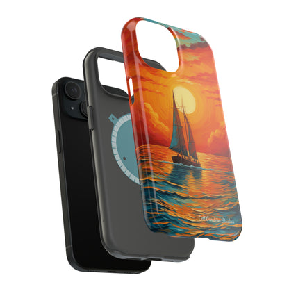 "Sailboat Sunset" - MagSafe Tough iPhone Cases