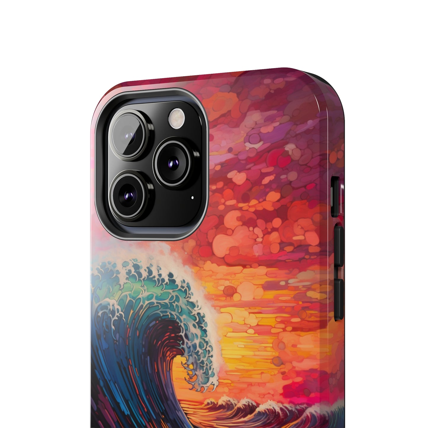 "Colorful Ocean Wave" Cell Phone Case -Tough Phone Cases