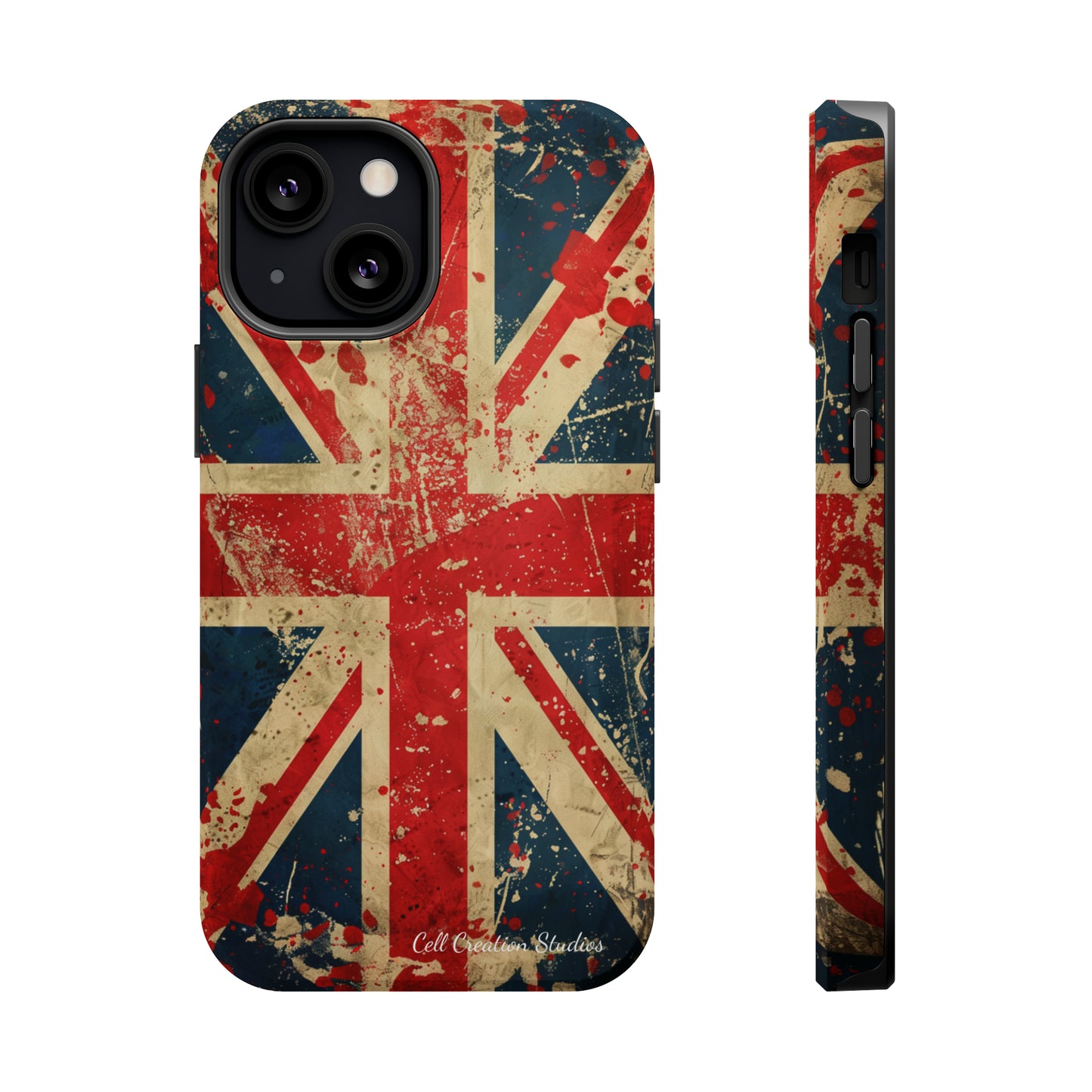 "Union Jack Flag"  -MagSafe Tough iPhone Cases