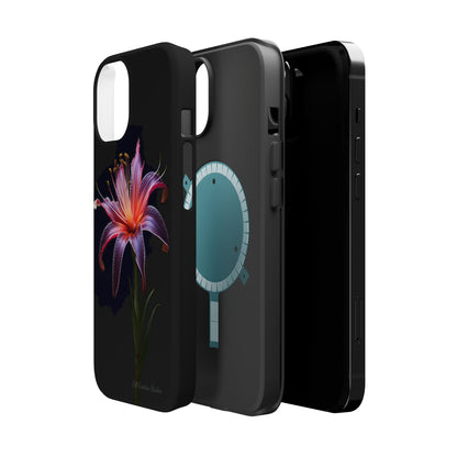 "Vibrant Purple Lily" Phone Case -MagSafe Tough Cases