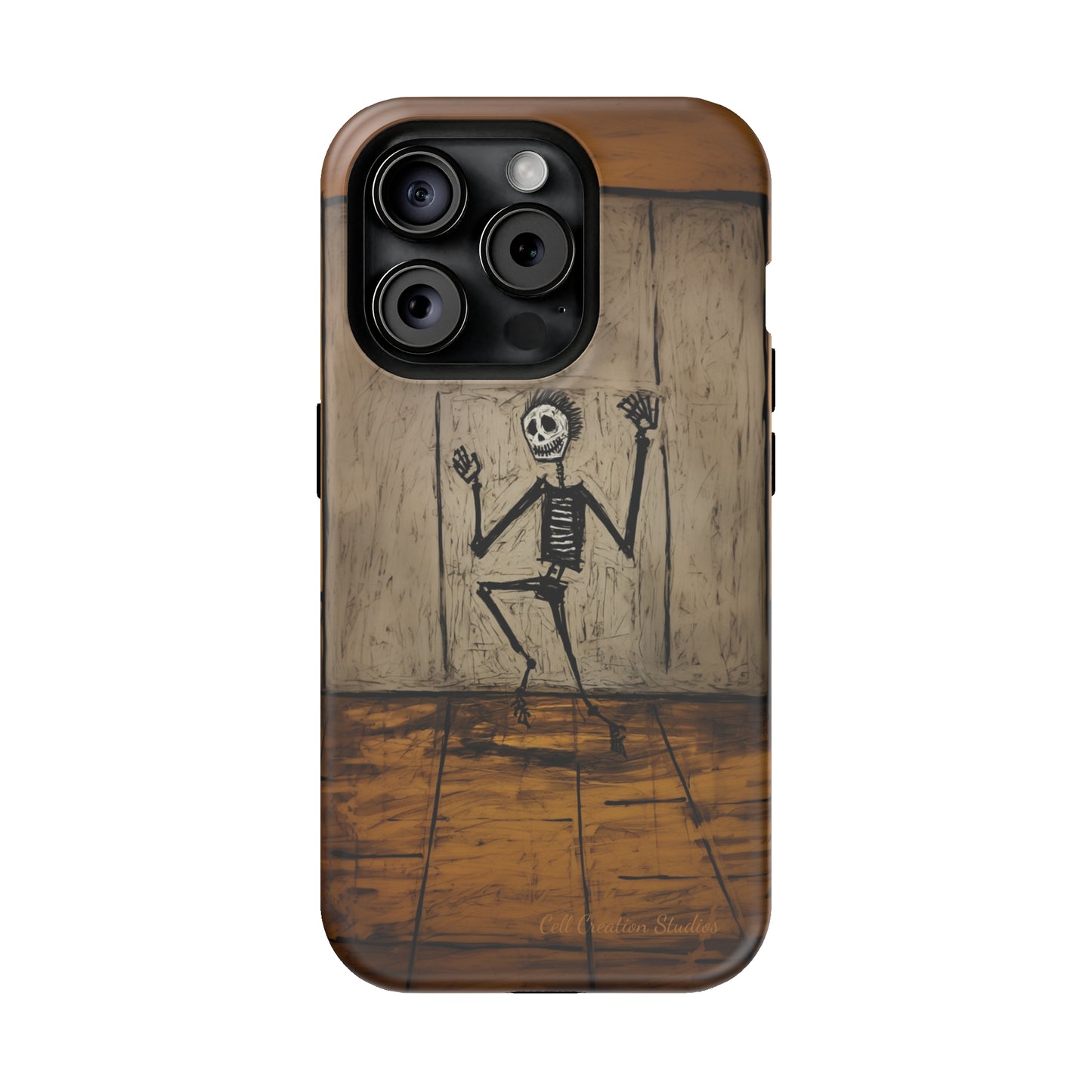 "Groovy Bones Skeleton" -MagSafe Tough iPhone Cases