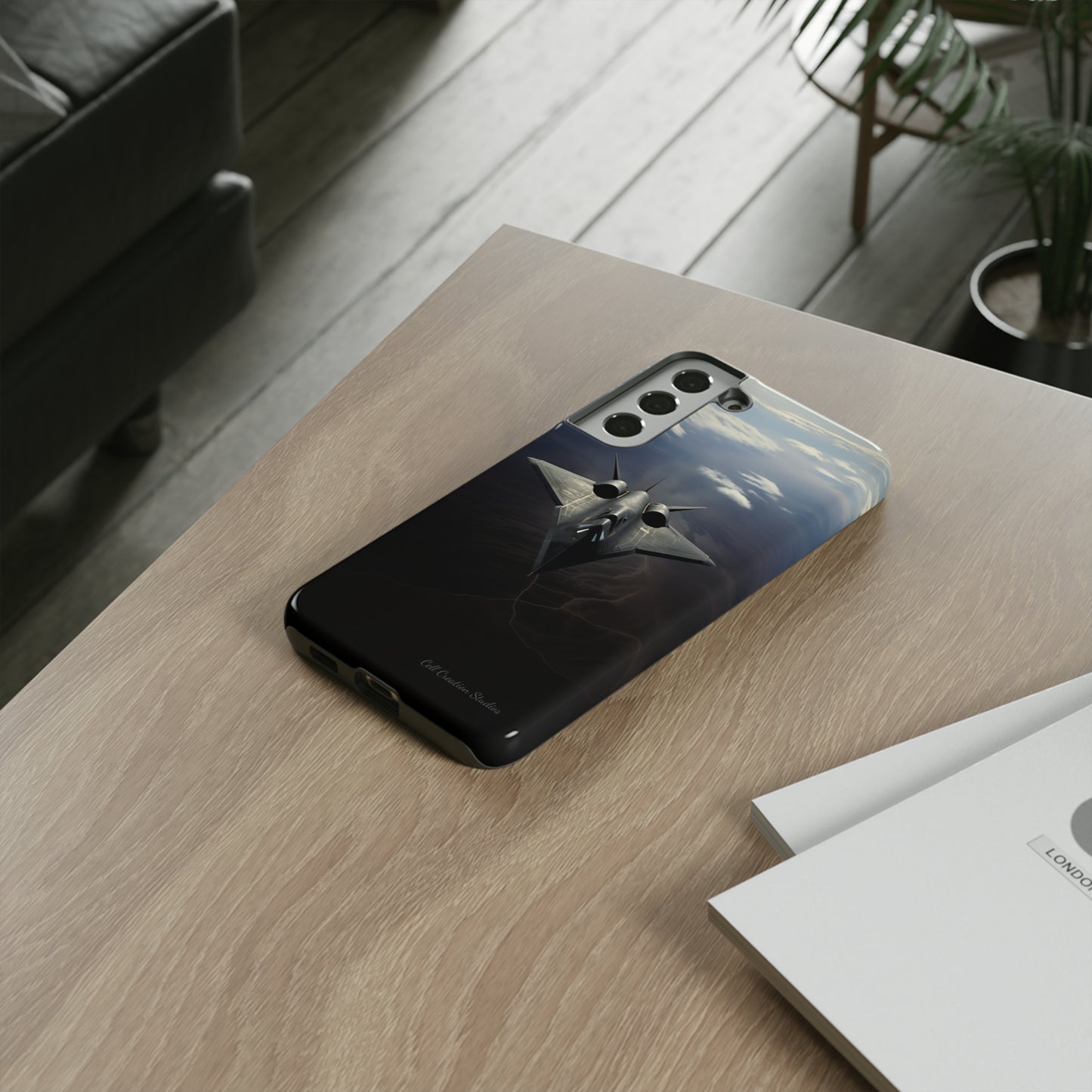 "Stealth Bomber Nightfall" Phone Case -Tough Cases