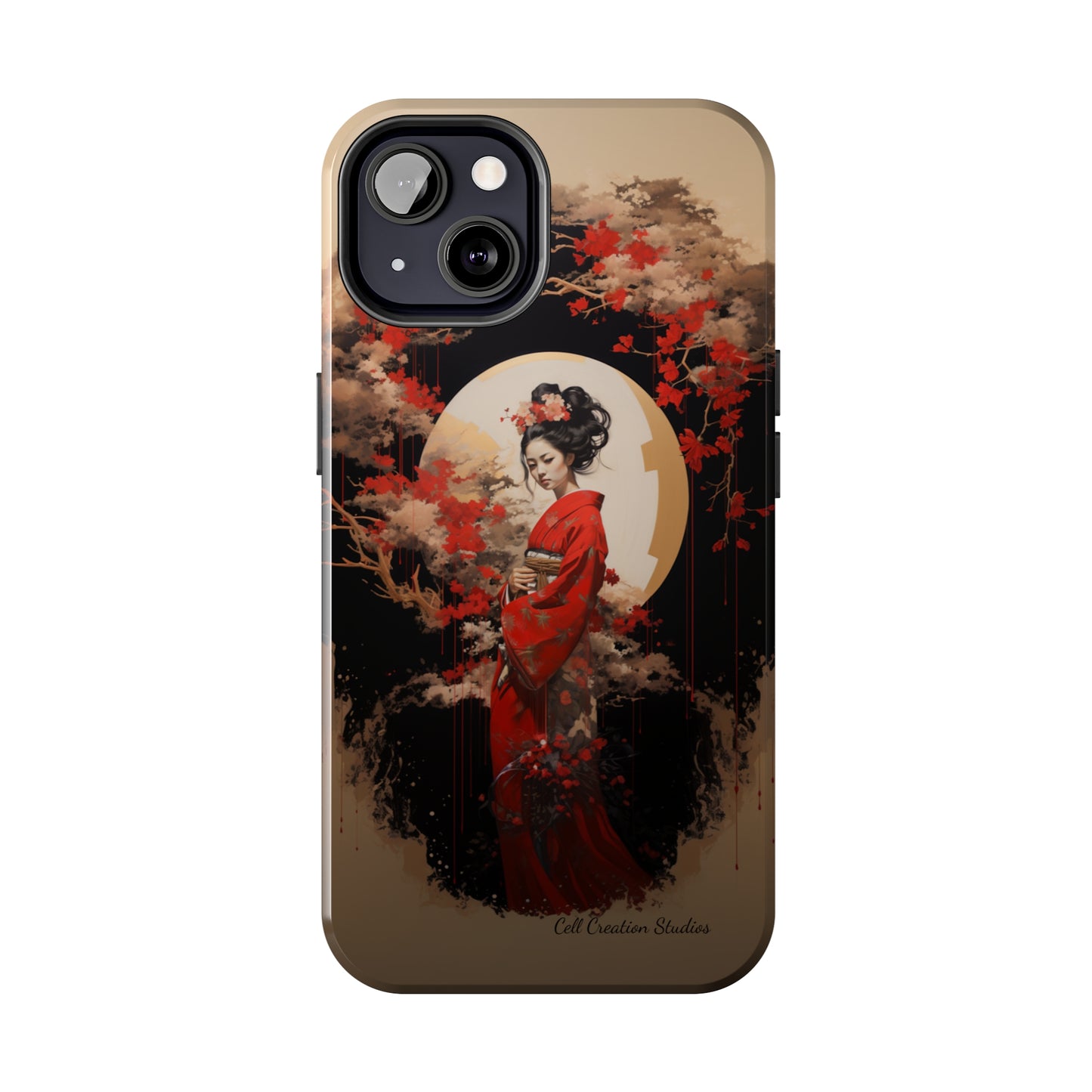 "Japanese Geisha Art" Phone Case -Tough Phone Cases