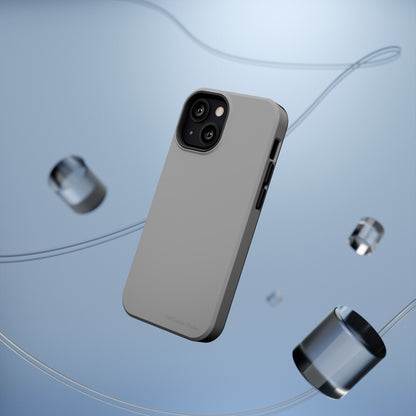 "Sleek Silver Essence" -MagSafe Tough iPhone Cases