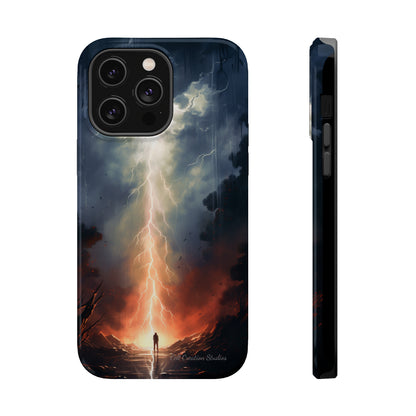 Introducing the "Thunderstrike" Cell Phone Case – Feel the Pulse of the Storm -MagSafe Tough Cases