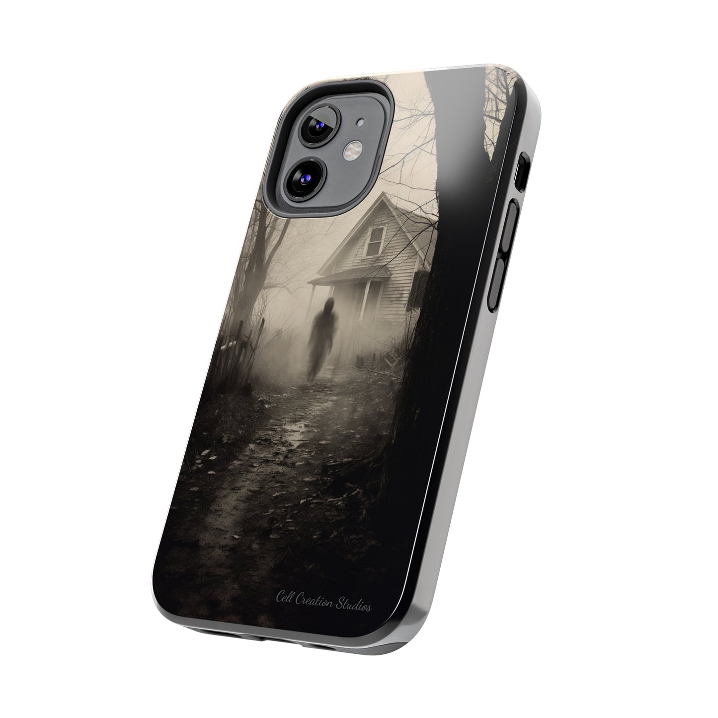 Introducing the "Ethereal Encounter" Cell Phone Case – Unveil the Mystery of the Ghostly Presence -Tough Phone Cases