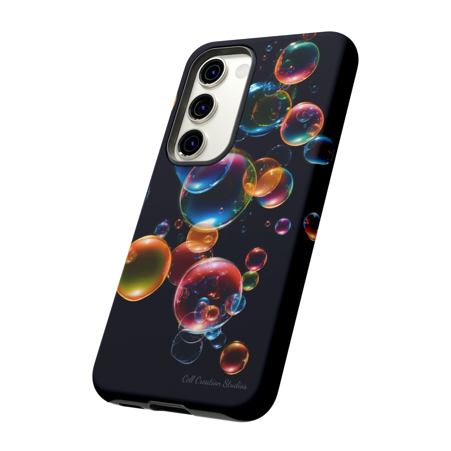 Elevate Your Phone's Aesthetic with our "BubbleBurst" Cell Phone Case -Tough Cases