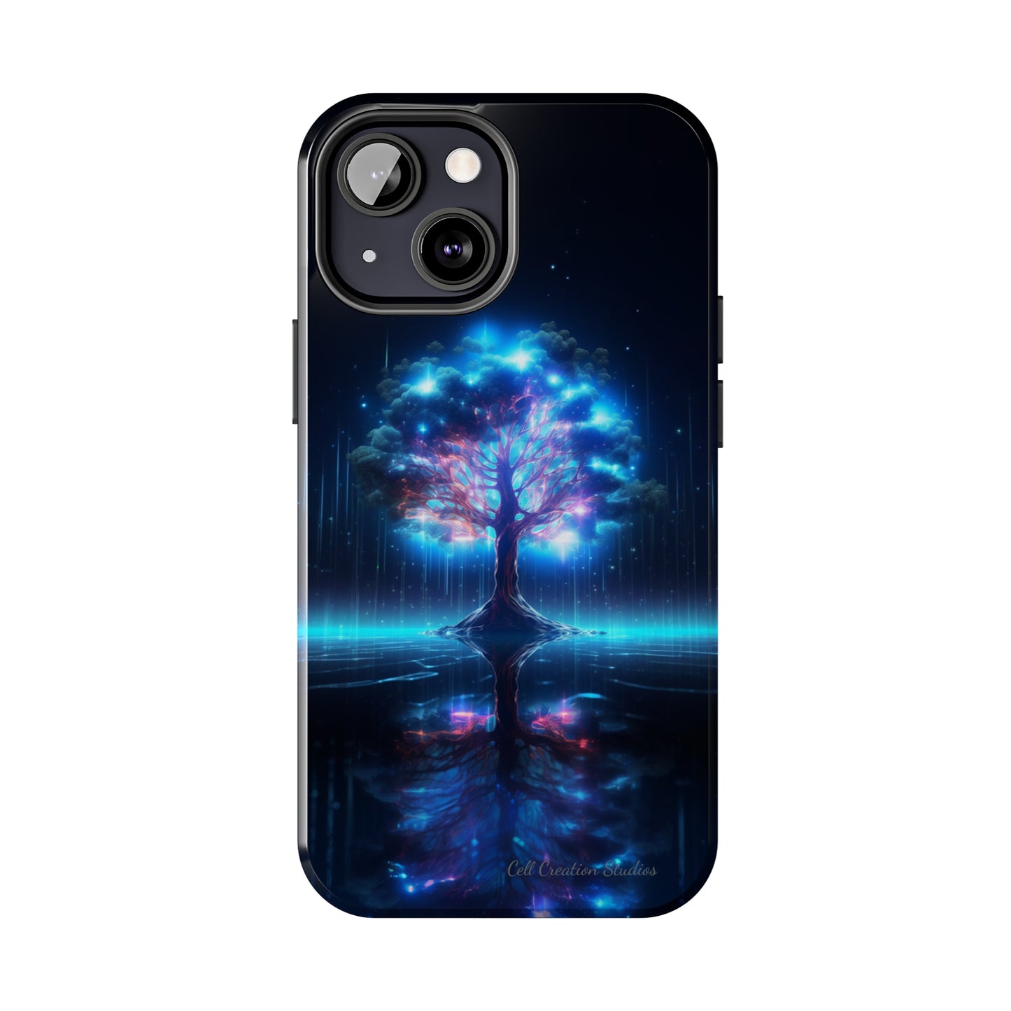 Introducing the "Luminous Tree" Cell Phone Case – Illuminate Your Style with Nature's Glow -Tough Phone Cases