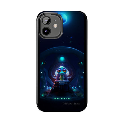 The "Cosmic Cruising Bored Alien" Phone Case-Tough Phone Cases